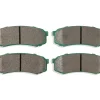 DBA Street Performance Rear Brake Pad Set 116.3 x 44.1 x 15.5mm for Mitsubishi Pajero & Shogun / Toyota FJ Cruiser & More