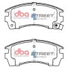 DBA Street Series Ceramic Front Brake Pad Set 115.0 x 51.3 x 15.6mm for Nissan Sunny N14 / Nissan Sunny Van / Nissan Sunny Y10