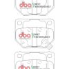 DBA Street Performance Rear Brake Pad Set 73.1 x 54.3 x 15.8mm for Nissan 300 ZX Z32 / Nissan 300ZX GZ32 & More