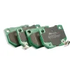 DBA Street Performance Rear Brake Pad Set 73.1 x 54.3 x 15.8mm for Nissan 300 ZX Z32 / Nissan 300ZX GZ32 & More