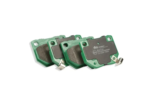 DBA Street Performance Rear Brake Pad Set 73.1 x 54.3 x 15.8mm for Nissan 300 ZX Z32 / Nissan 300ZX GZ32 & More