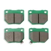 DBA Street Performance Rear Brake Pad Set 73.1 x 54.3 x 15.8mm for Nissan 300 ZX Z32 / Nissan 300ZX GZ32 & More