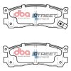 DB1222SS.jpg DBA Street Series Ceramic Rear Brake Pad Set 116.6 x 42.4 x 15.8mm for Mazda 929 HC / Mazda 929 HV & More