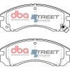 DBA Street Series Ceramic Front Brake Pad Set 149.9 x 58.4 x 15.7mm for Citroen C-Crosser / Citroen C-Crosser Enterprise & More