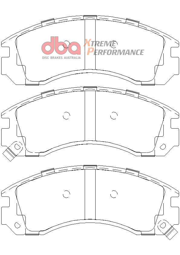 DB1223XP.jpg DBA 4000 Series T3 Slotted Front Disc & Xtreme Performance Pad Kit 294 x 24mm for Citroen C-Crosser / Citroen C-Crosser Enterprise & More