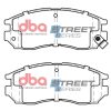 DB1249SS.jpg DBA Street Series Ceramic Front Brake Pad Set 127.8 x 51.9 x 15.2mm for Chrysler Sebring Coupe / Hyundai Santamo & More
