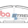 DBA Street Series Ceramic Front Brake Pad Set for Nissan Patrol Y60
