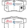 DB1265SS.jpg DBA Street Series Ceramic Rear Brake Pad Set 88.8 x 47.6 x 14.3mm for Fiat Sedici / Honda Accord & More