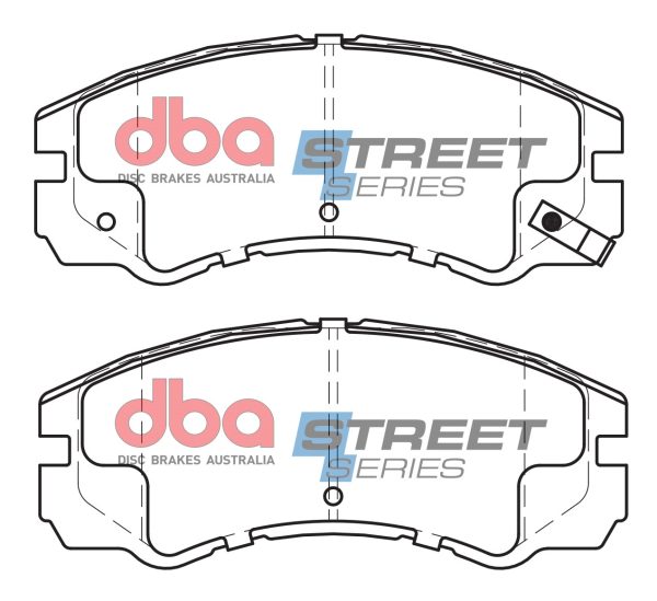 DB1270SS.jpg DBA Street Series Ceramic Front Brake Pad Set 137.9 x 58.4 x 16.7mm for Holden (Aust/Nz) Rodeo R9 / Isuzu MU & More