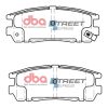 DBA Street Series Ceramic Rear Brake Pad Set 109.7 x 42.2 x 15.3mm for Holden (Aust/Nz) Rodeo R9 / Isuzu MU & More