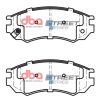 DB1281SS.jpg DBA Street Series Ceramic Front Brake Pad Set 127.5 x 51.8 x 14.6mm for Nissan 100NX / Nissan Almera & More