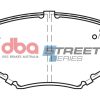 DBA Street Series Ceramic Front Brake Pad Set for Mazda MX5 (Mk1) (NA) / Mazda MX5 (Mk2) (NB)