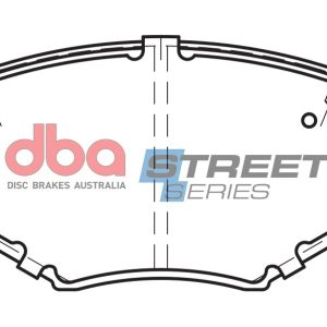 DBA Street Series Ceramic Front Brake Pad Set for Mazda MX5 (Mk1) (NA) / Mazda MX5 (Mk2) (NB)