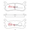 DB1283RP.jpg DBA Race Performance Rear Brake Pad Set for Mazda MX5 (Mk1) (NA) / Mazda MX5 (Mk2) (NB)