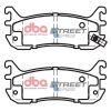 DBA Street Series Ceramic Rear Brake Pad Set for Mazda MX5 (Mk1) (NA) / Mazda MX5 (Mk2) (NB)