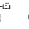 DBA Street Series Ceramic Rear Brake Pad Set for Land Rover Discovery 1 / Land Rover Range Rover