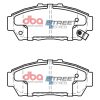 DB1292SS.jpg DBA Street Series Ceramic Front Brake Pad Set 129.0 x 54.8 x 15.8mm for Honda Integra (Not UK) DB6 / Honda Integra (Not UK) DB7 & More