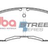 DB1297SS.jpg DBA Street Series Ceramic Front Brake Pad Set 137.6 x 54.9 x 15.3mm for Mitsubishi Delica / Mitsubishi L200 & More