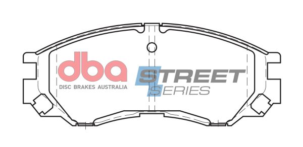 DB1297SS.jpg DBA Street Series Ceramic Front Brake Pad Set 137.6 x 54.9 x 15.3mm for Mitsubishi Delica / Mitsubishi L200 & More