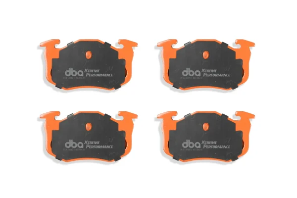 DBA Xtreme Performance Rear Brake Pad Set 105 x 54.77 x 10.8mm for Renault 19 / Renault 19 Chamade & More