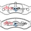 DBA Street Series Semi-Metallic Front Brake Pad Set 177.1 x 54.9 x 16.9mm for Jeep Cherokee / Jeep Grand Cherokee / Jeep Wrangler