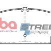 DBA Street Series Ceramic Front Brake Pad Set 145.5 x 56.5 x 14.9mm for Toyota Dyna / Toyota Dyna 300 & More