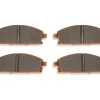 DBA Xtreme Performance Front Brake Pad Set 158.8 x 56.3 x 16.5mm for Nissan Elgrand E50 / Nissan Elgrand E51 / Nissan X-Trail
