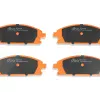DBA Xtreme Performance Front Brake Pad Set 158.8 x 56.3 x 16.5mm for Nissan Elgrand E50 / Nissan Elgrand E51 / Nissan X-Trail