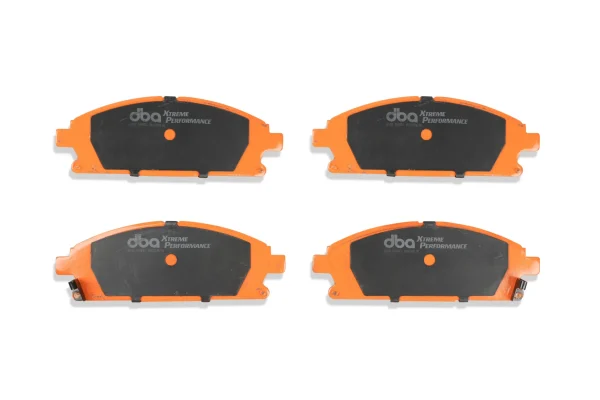 DBA Xtreme Performance Front Brake Pad Set 158.8 x 56.3 x 16.5mm for Nissan Elgrand E50 / Nissan Elgrand E51 / Nissan X-Trail