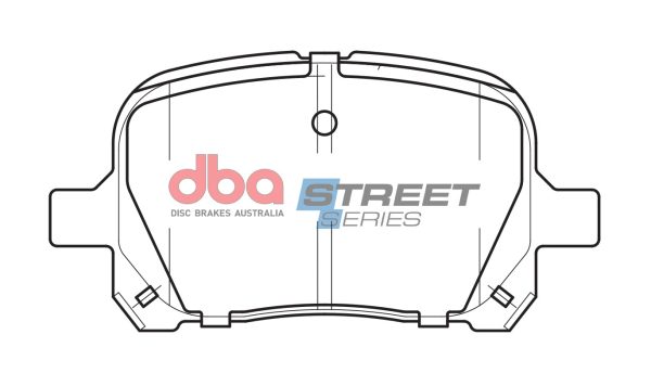 DBA Street Series Ceramic Front Brake Pad Set 117.0 x 59.4 x 17.0mm for Toyota Avalon / Toyota Camry (MCV20R) & More