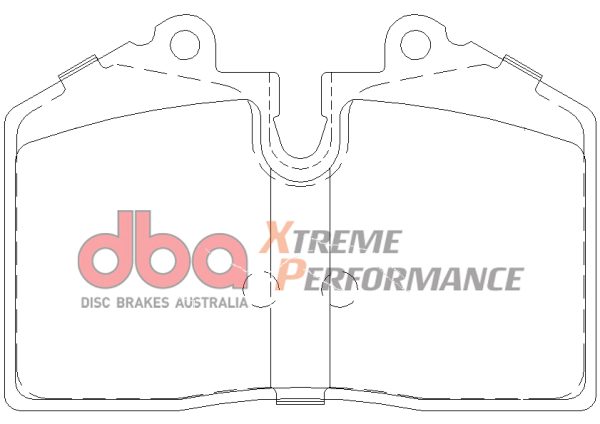 DBA Xtreme Performance Front or Rear Brake Pad Set 97.7 x 65.5 x 16.5mm for Ariel Atom / Audi RS2 8C & More