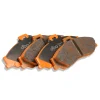 DBA Xtreme Performance Front Brake Pad Set 151.5 x 61.85 x 16mm for Ford Ranger / Mazda B2500 Pick Up / Mazda BT-50