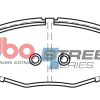 DB1368SS.jpg DBA Street Series Ceramic Front Brake Pad Set 127.0 x 48.4 x 15.0mm for Chevrolet Matiz / Daewoo Lanos / Daewoo Matiz