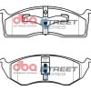 DBA Street Series Semi-Metallic Front Brake Pad Set 164.1, 164.0 x 54.0, 54.6 x 16.0mm for Chrysler Grand Voyager / Chrysler Neon / Chrysler Voyager