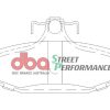 DBA Street Performance Rear Brake Pad Set 113.6 x 55 x 14.4mm for Ford Fairlane AU / Ford Fairlane BA & More