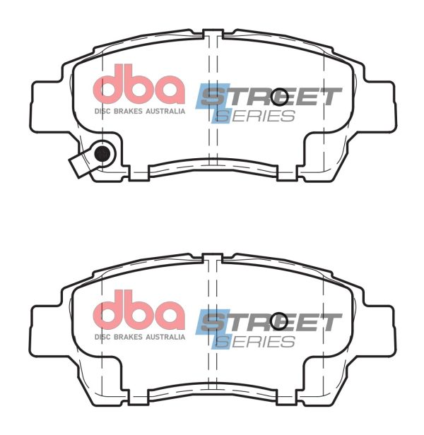 DBA Street Series Ceramic Front Brake Pad Set 112.4 x 46.6 x 16.2mm