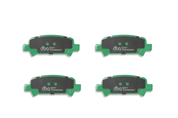 DBA Street Performance Rear Brake Pad Set 108.4 x 41.6 x 13.8mm for Subaru Forester / Subaru Impreza & More