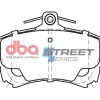 DB1381SS.jpg DBA Street Series Ceramic Front Brake Pad Set 130.1 x 77.0 x 16.0mm for Mitsubishi Carisma / Mitsubishi Colt & More