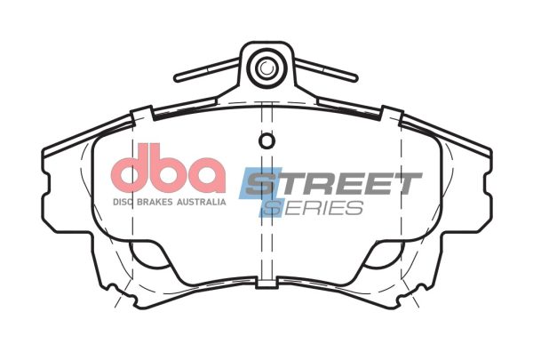 DB1381SS.jpg DBA Street Series Ceramic Front Brake Pad Set 130.1 x 77.0 x 16.0mm for Mitsubishi Carisma / Mitsubishi Colt & More