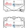 DB1390SS.jpg DBA Street Series Ceramic Rear Brake Pad Set for Mitsubishi Challenger / Mitsubishi Shogun Sport