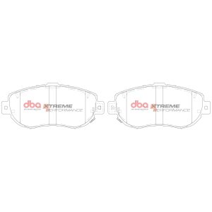 DBA Xtreme Performance Front Brake Pad Set 143.9 x 63.8 x 16.9mm for Lexus Aristo / Lexus GS300 & More