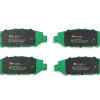 DBA Street Performance Rear Brake Pad Set 122.16 x 41 x 15.5mm for Lexus Aristo / Lexus GS300 & More