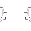DBA Street Series Ceramic Front Brake Pad Set for Toyota Rav 4