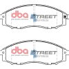 DBA Street Series Ceramic Front Brake Pad Set for Nissan Navara D22 / Nissan NP300 D40