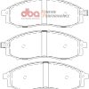 DBA Xtreme Performance Front Brake Pad Set for Nissan Navara D22 / Nissan NP300 D40