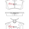 DB1449RP.jpg DBA Race Performance Rear Brake Pad Set 87.2 x 53.1 x 16mm for Audi A1 8X / Audi A1 GB & More