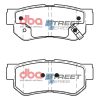 DBA Street Series Ceramic Rear Brake Pad Set 98.8 x 40.8 x 14.8mm for Hyundai Getz / Hyundai Grandeur & More