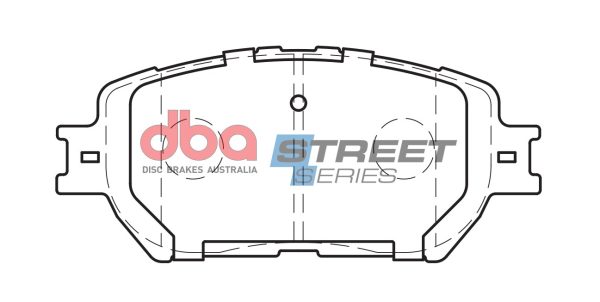 DB1462SS.jpg DBA Street Series Ceramic Front Brake Pad Set for Toyota Camry (MCV30) / Toyota Camry ACV30