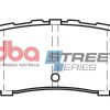 DB1463SS.jpg DBA Street Series Ceramic Rear Brake Pad Set 93.1 x 37.8 x 14.4mm for Toyota Camry / Toyota Camry (MCV30) & More