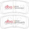 DBA Xtreme Performance Rear Brake Pad Set 111.5 x 44.9 x 15.3mm for Chrysler Sebring / Citroen C-Crosser & More